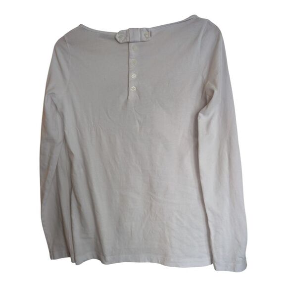 See by Chloé Iconic Bow White Top Size 4 Us - Picture 7 of 8